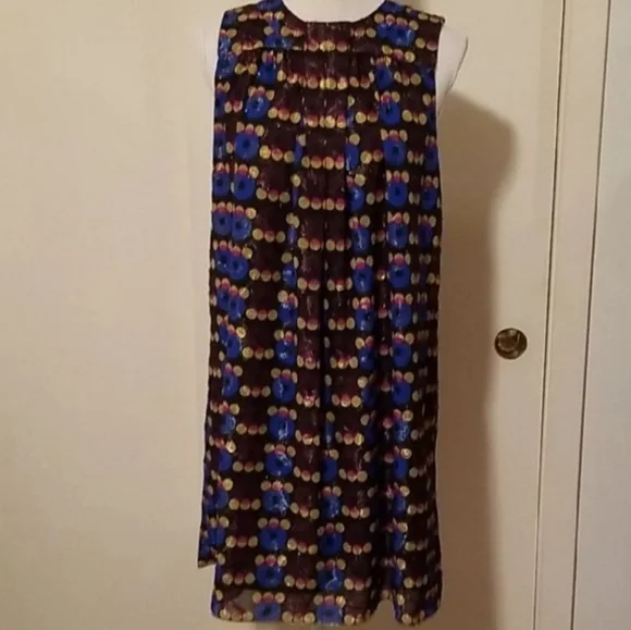 Anna Sui Metallic Dress - NWOT - Picture 5 of 6